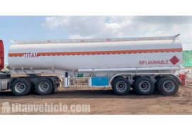 Tri Axle Fuel Tanker Trailer will be sent to Kenya on Oct 21st