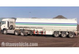 3 Axle 40000L Fuel Tanker Trailer will be sent to Namibia on Oct 23th