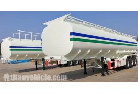 Tri Axle 40CBM Fuel Oil Tanker Trailer will be sent to Ghana