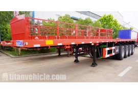 4 Axle 40Ft Flatbed Semi Trailer will be sent to Burkina Faso