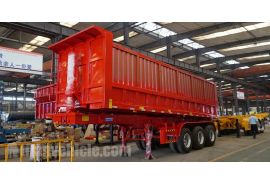 3 Axle 40 Ton Tipper Semi Trailer will be shipped to Madagascar