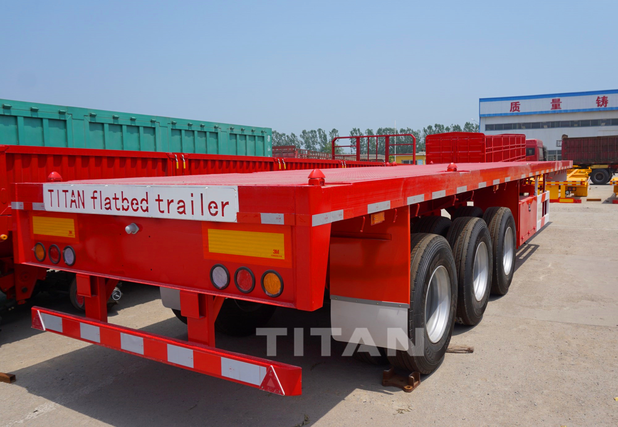 3 axle flatbed trailers for sale