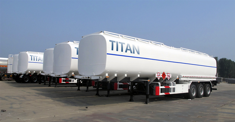 8 unit oil tanker trailer will be send