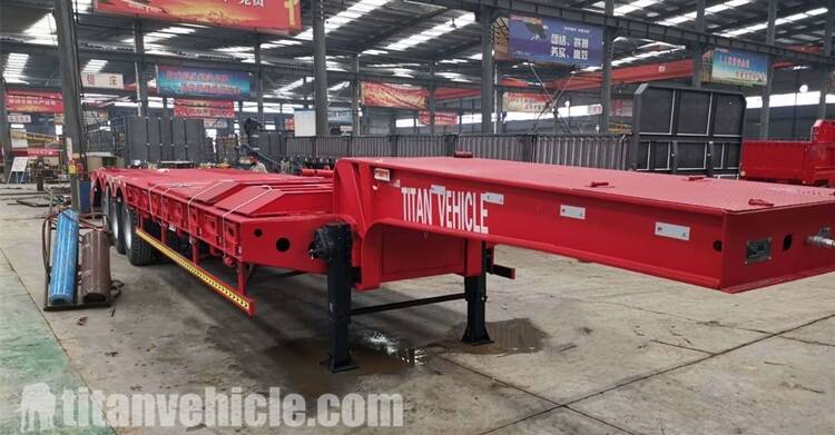 Low Loader Semi Trailer Price