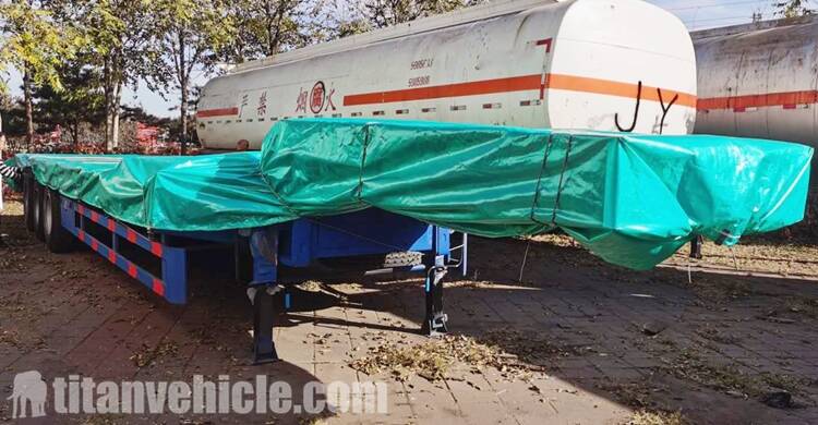 Tri Axle Low Bed Trailer For Sale In Cameroon