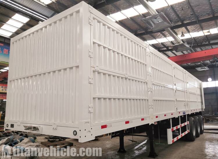 3 Axle Cargo Trailer and Flatbed Trailer For Sale In Ghana