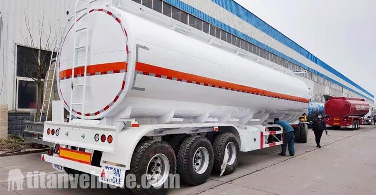 2 Units 45000 Liters Fuel Tanker Trailer for Sale In Sudan Khartoum