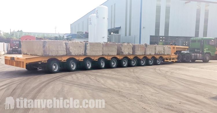 10 Axle Extendable Trailer for Sale Manufacturer