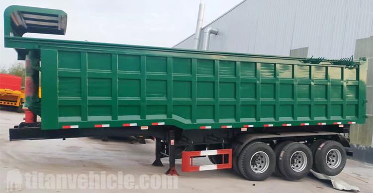 3 Axle Tipper Trailer with Electric Tarpaulin for Sale In Benin