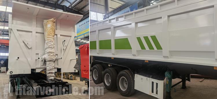 Details of Semi Tipper Trailer 60 Ton