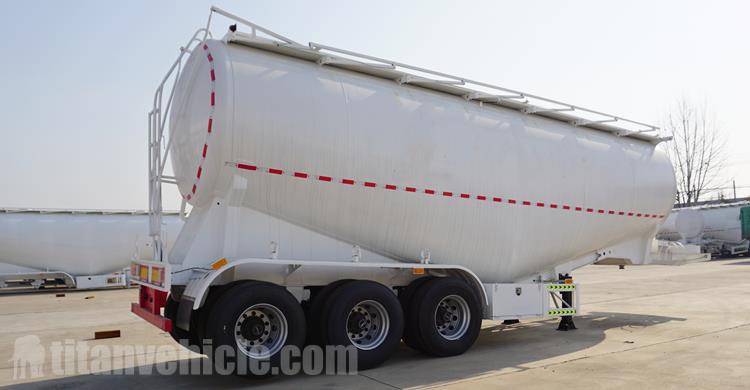 60CBM Cement Tanker Trailer for Sale In Gabon