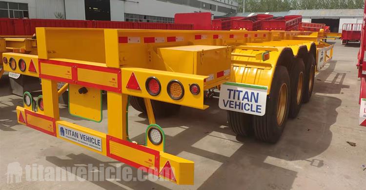 40Ft Skeleton Semi Trailer for Sale in Oman