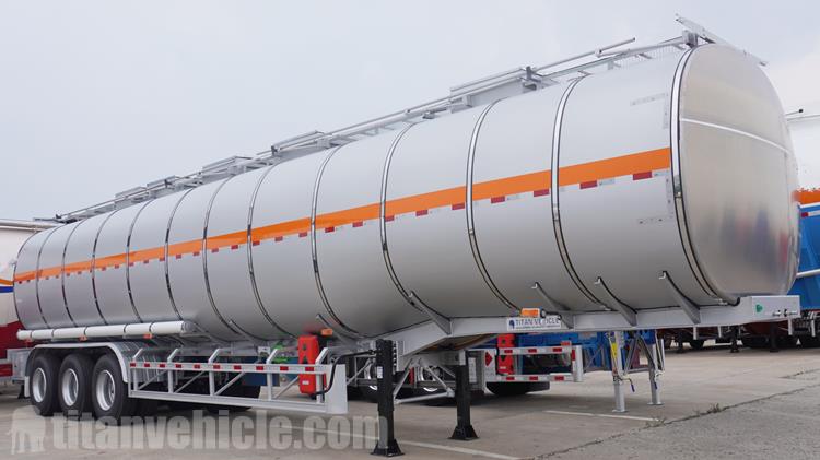 30000 Liters Stainless Steel Fuel Tanker Trailer for Sale In Harare, Zimbabwe 