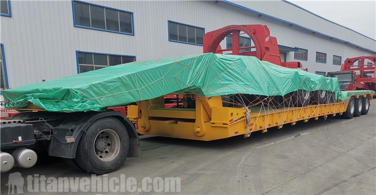 3 Line 6 Axle 180 Ton Lowboy Gooseneck Trailer for Sale In Nigeria Lagos