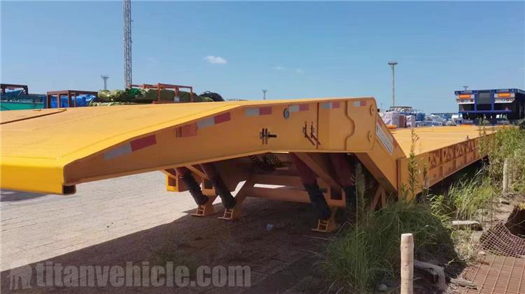 4 Axle Folding Gooseneck Trailer for Sale In Eritrea