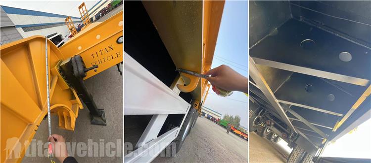 4 Axle 100 Ton Low Loader Trailer for Sale In United Arab Emirates