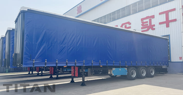 3 Axle Curtain Side Trailer for Sale in Panama