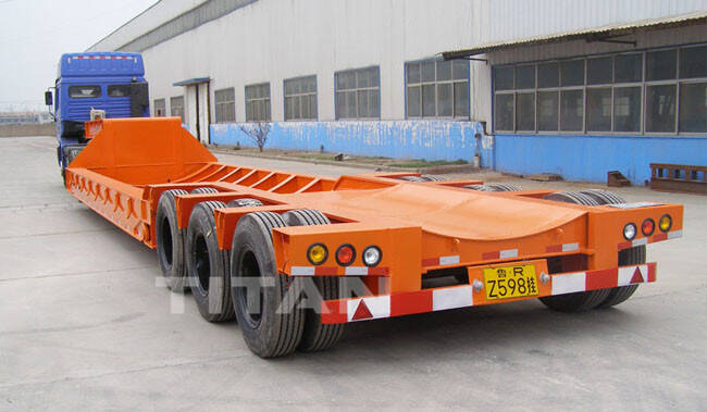 Wind Turbine Tower Transport Trailer