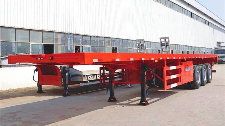 3 Alxe 40ft Flatbed Trailer for Sale Near Me Price