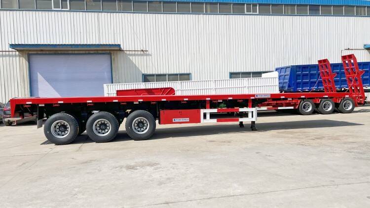 3 Alxe 40ft Flatbed Trailer for Sale Near Me Price