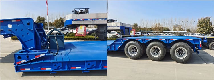 3 Line 6 Axle Detachable RGN Trailers Price in Ghana