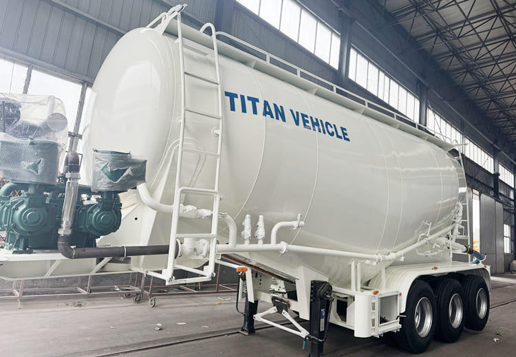 40 Cubic Cement Bulk Tanker Trailer Price in Rwanda